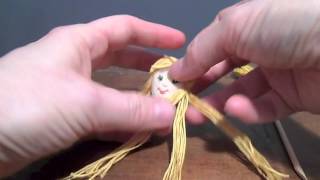 Bucilla Stocking Construction - Part 2, #13, Doll Hair