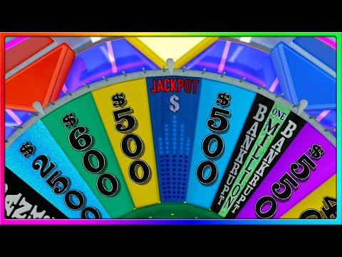 ONE OF THE FUNNIEST WHEEL OF FORTUNE GAMES EVER! Video