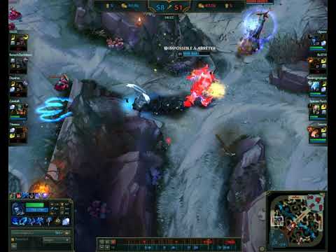 Lissandra outplay Olaf (full lifesteal) in URF game !