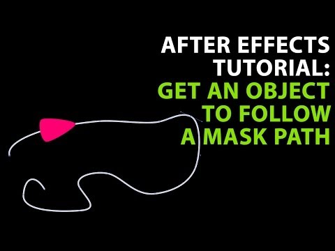 After Effects Tutorial: Get an object to follow a mask path