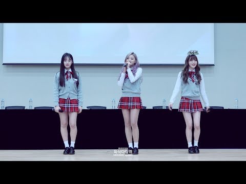 171224 리얼걸프로젝트 상암팬사인회 무대 Wanna be your star 천재인 권하서 이예은 4K 풀캠 by 육식다람쥐