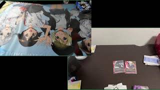友達のスターターと再版された2弾を開けるのを見る【ガンダムカードゲーム】