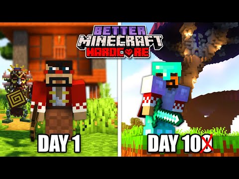 I Survived 10 ̶0̶ Days In Better Minecraft Hardcore... And This Happened