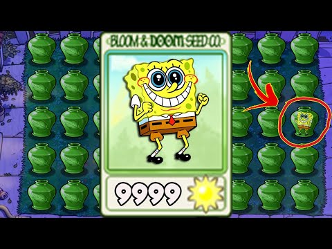 Vasebreaker Endless: Streak 16-20 | 100% REPEATER Spongebob - Plants vs Mod Spongebob