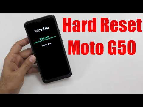 Hard Reset Moto G50 | Factory Reset Remove Pattern/Lock/Password (How to Guide)
