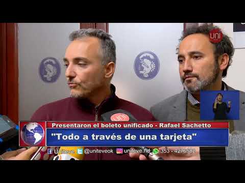 Presentaron el Boleto Unificado