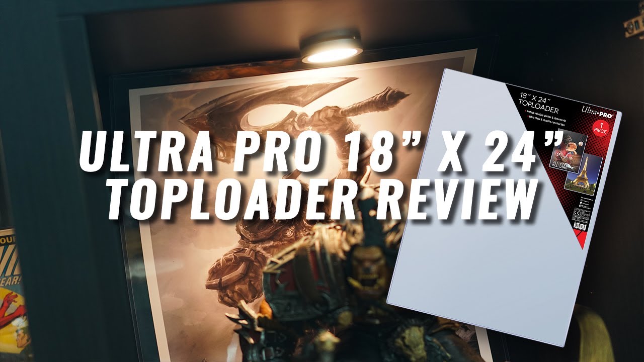 Ultra Pro 18 x 24 Toploader Review | An Alternative For Framing Art Prints