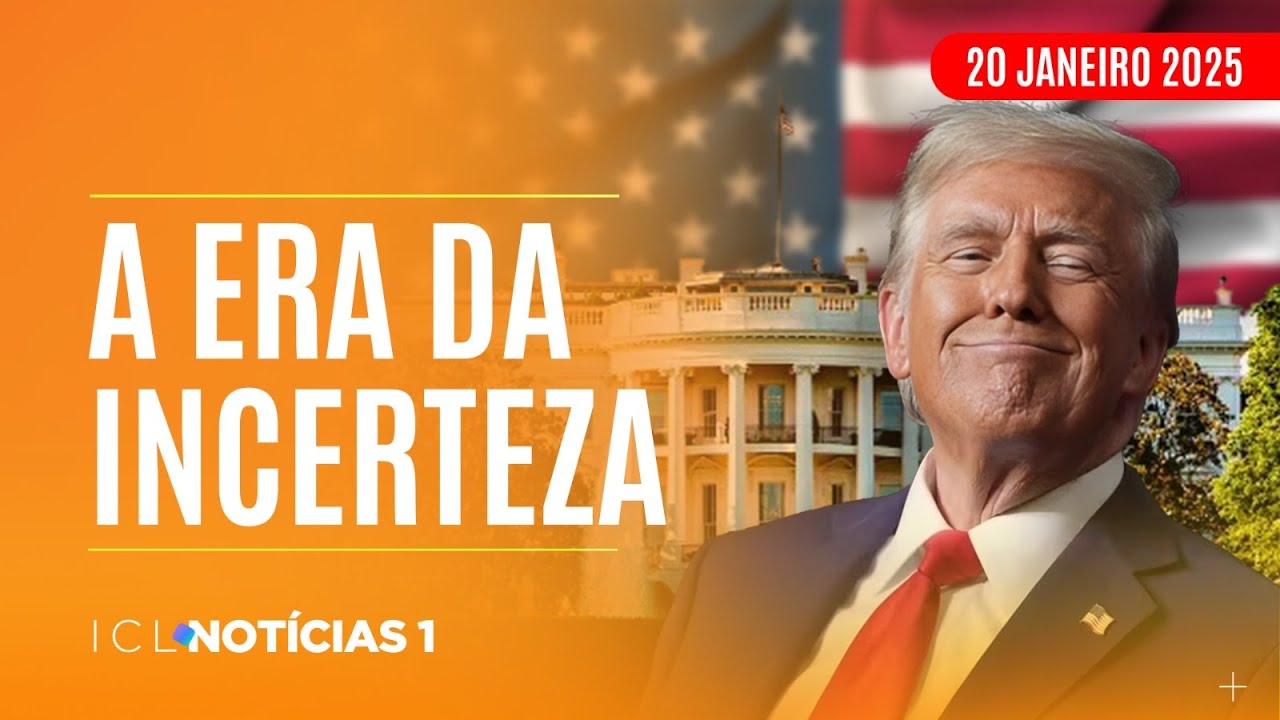 ICL NOTÍCIAS - 20/01/25 - TRUMP ASSUME COM MAIS PODER E AMEAÇAS ULTRACONSERVADORAS
