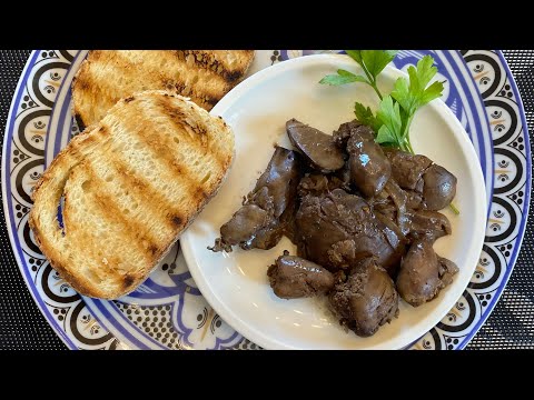 FEGATINI E CUORICINI DI POLLO AL MARSALA LIGHT/CHICKEN LIVERS & HEARTS/HÍGADOS Y CORAZONES DE POLLO