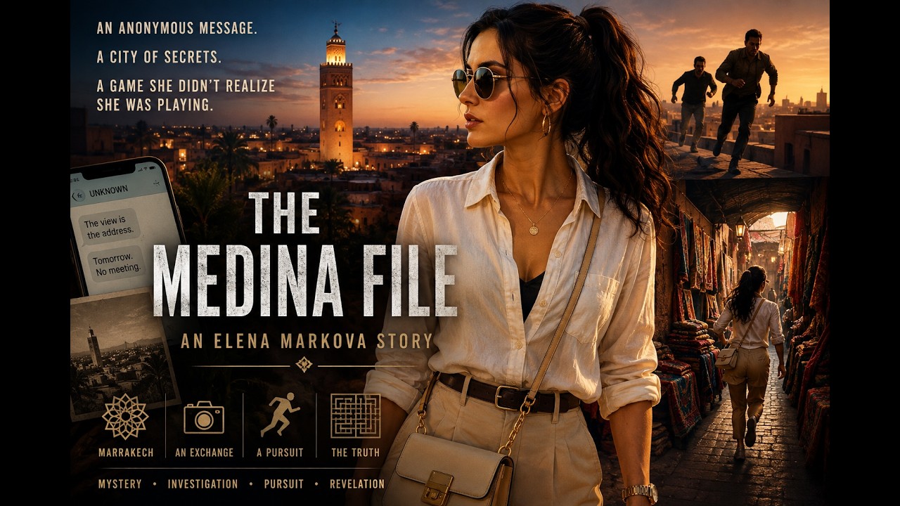 05. The Medina File | Elena's Mystery Thriller in Marrakech