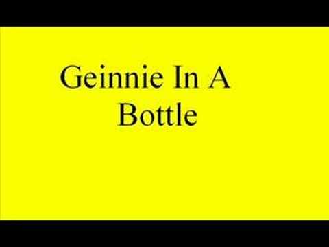 Gennie In A Bottle