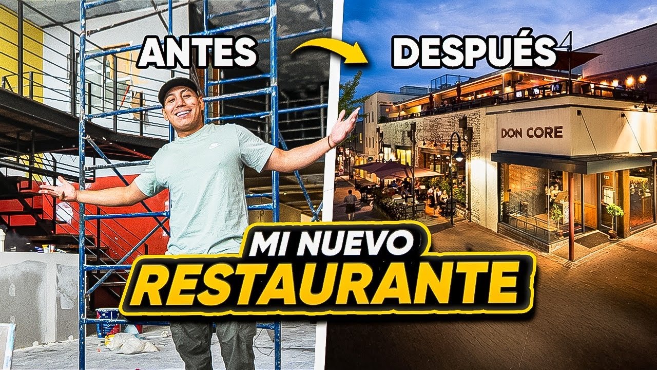 Asi es mi NUEVO RESTAURANTE de Comida Mexicana 🤤🇲🇽