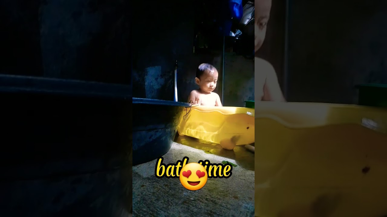 baby bath time #baby #bathtime