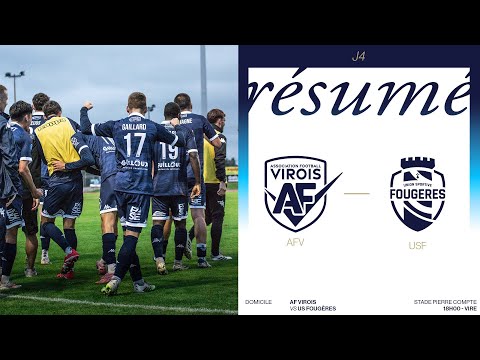 Le résume de AF Virois - US Fougères : La série continue pour nos Virois (3-1). 🤩