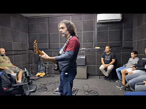 Feedback (microfonia) de guitarra com amplificador valvulado - Milton Medusa #shorts 
