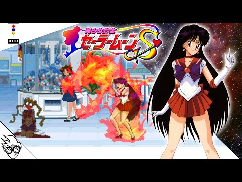 Pretty Soldier Sailor Moon S (3DO 1995) - Sailor Mars [Playthrough/LongPlay]
