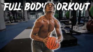 FULL BODY LIFTING ROUTINE: D1 BASKETBALL PLAYER
