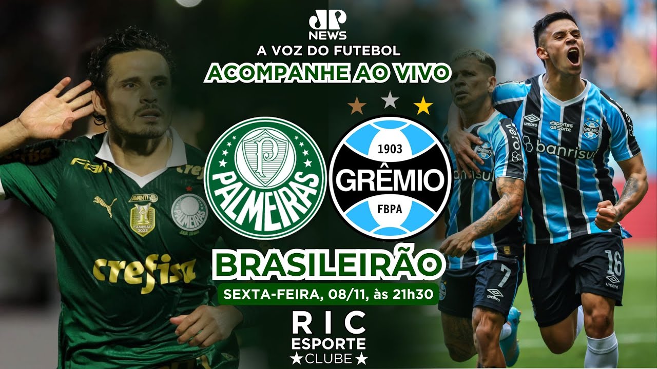 PALMEIRAS vs GRÊMIO | #BRASILEIRÃO #SÉRIEA | JOVEM PAN NEWS | #AOVIVO