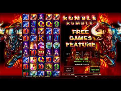 Rumble Rumble kostenlos spielen - Novomatic / Novoline