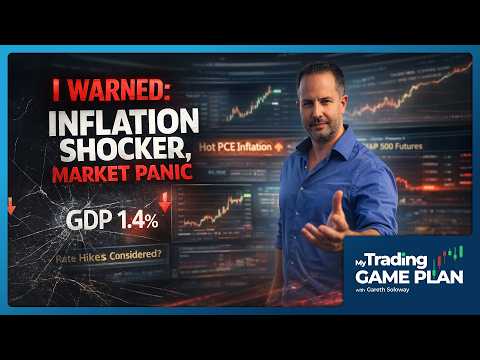 PCE SHOCKER: Inflation Spikes & GDP Plummets! 🚨 (Are Rate Hikes Next?)...Here Are The Trades
