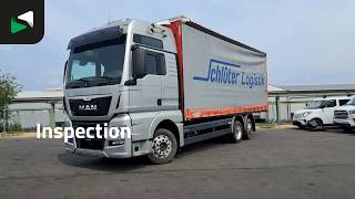 Venta de MAN TGX 26.480 6X2 Curtainsides Lift-Lenk Achse Curtainsides Automat camión con lona corredera - Imagen 4 | Autoline PY MAN TGX 26.480 6X2 Curtainsides Lift-Lenk Achse Curtainsides Automat camión con lona corredera | Imagen 4 - Autoline