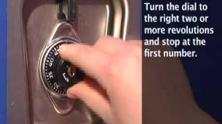 Master Lock Model 1630 Locker Lock - Student Training Video