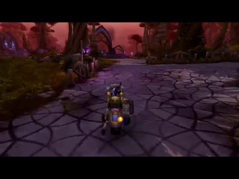 Shaurellea riding "Pushbike" in Talador.