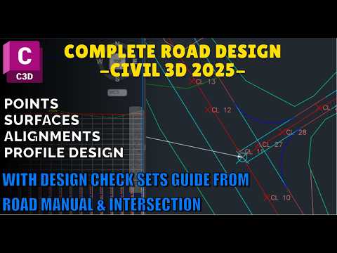 Complete Road Design With Design Check Sets Guide From Manual #part1