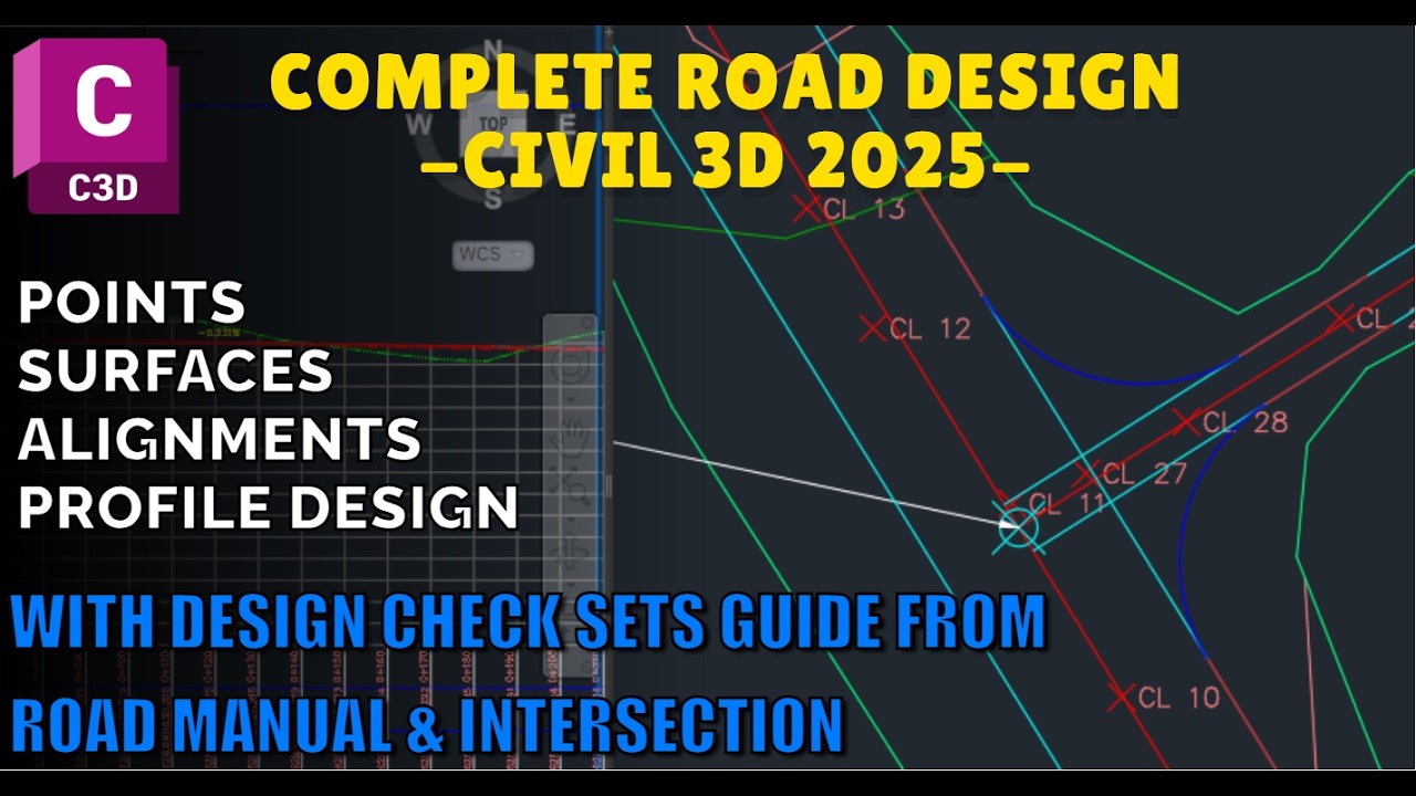 Complete Road Design With Design Check Sets Guide From Manual #part1