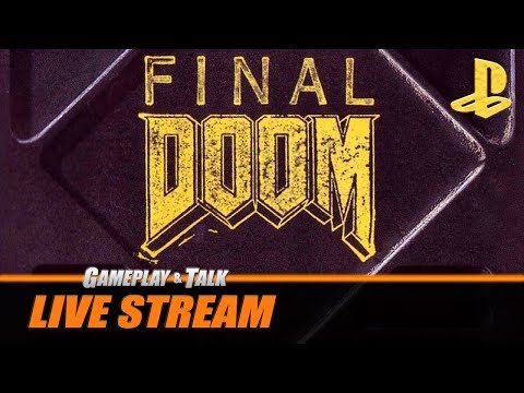 Final DOOM (PS1) - Full Playthrough | Gameplay and Talk Live Stream #082