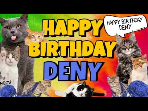 Funny Happy Birthday Deny Song Epic Talking Cats What Is Free On My Birthday