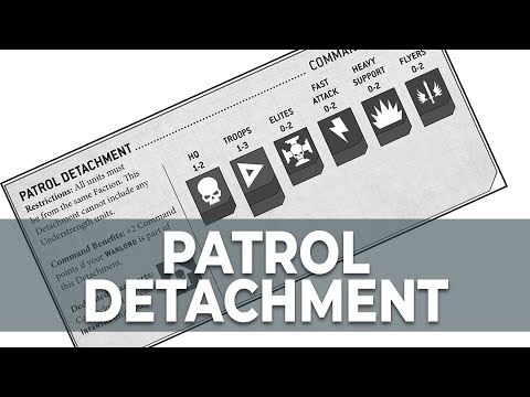 NEW DETACHMENT | PATROL CP SPEND *9TH EDITION* WARHAMMER 40K