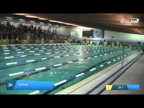 Serie 18 dei 100 Rana  Assoluti Maschi Master - Campionati Regionali Master 2015 VENETO e FRIULI VG