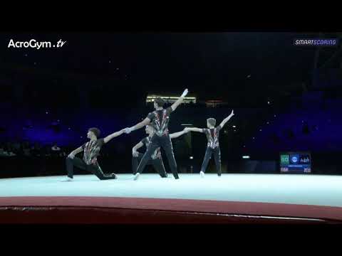 GBR 11-17 Men's Group Dynamic Final - Acrobatic European Championships 2021