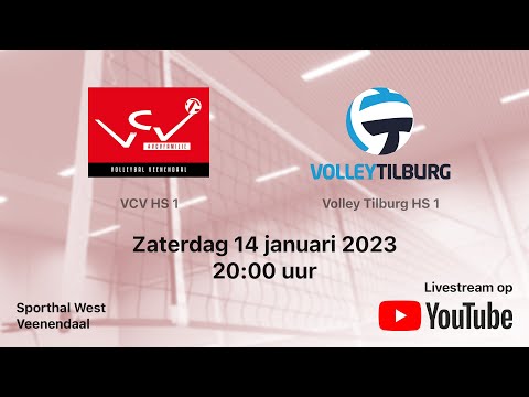 MKB Accountants/VCV HS 1 vs. Volley Tilburg HS 1, Volleybal Topdivisie Heren