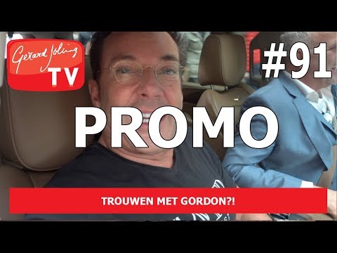 PROMO TROUWEN MET GORDON?! - Gerard Joling #VLOG91