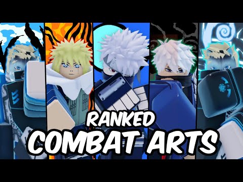 Every Combat Art RANKED From F To S! | Shindo Life Combat Art Tier List