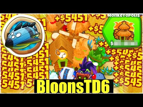 SO BESCHWÖRT IHR DIE RIESEN MONKEYOPOLIS IM BOSSMODUS! - Bloons TD6 [Deutsch/German]