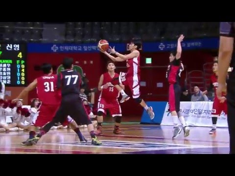 강인수의 저돌적인 돌파 슛