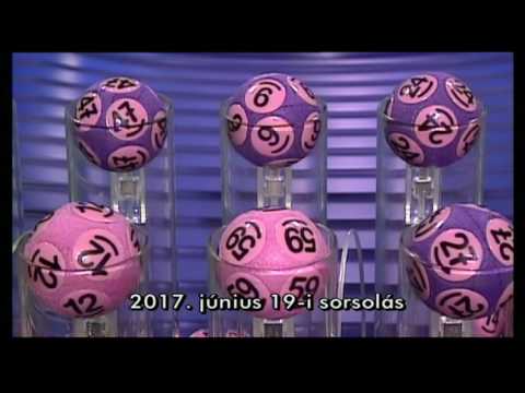 Kenó sorsolás (2017. június 19.)
