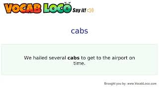 Video thumbnail for cabs