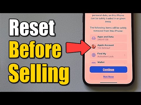 How to Factory Reset iPhone before you Sell it (Best Method)