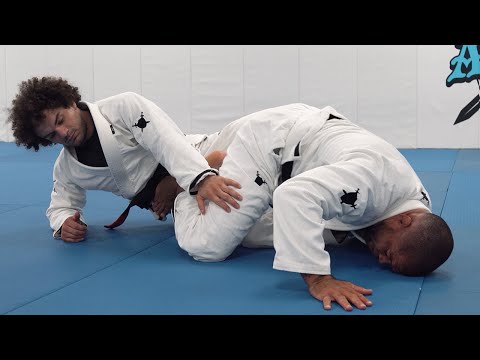 Modified X Entry to Straight Ankle Lock - Andre Galvao