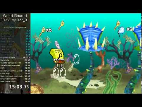 SpongeBob SquarePants: SuperSponge Speed Run in 30:38.72