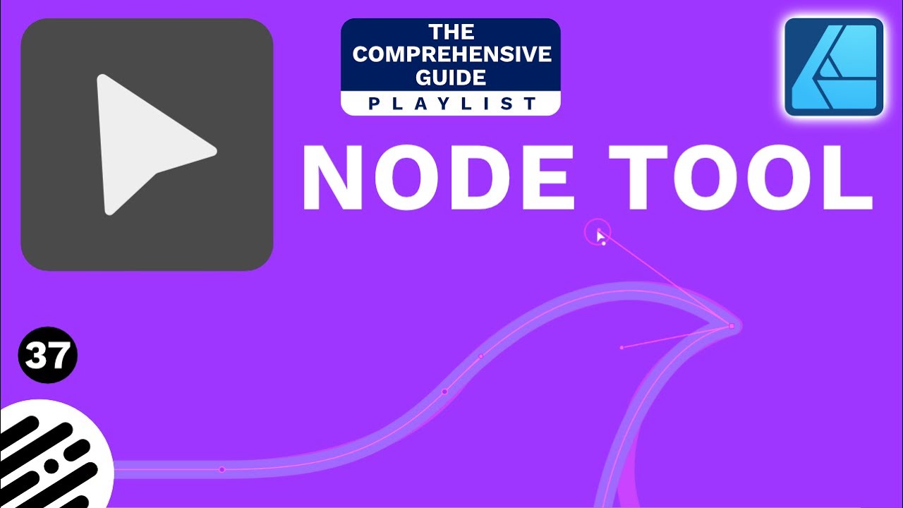 Affinity Designer Tutorial: How to Use the Node Tool for Beginners