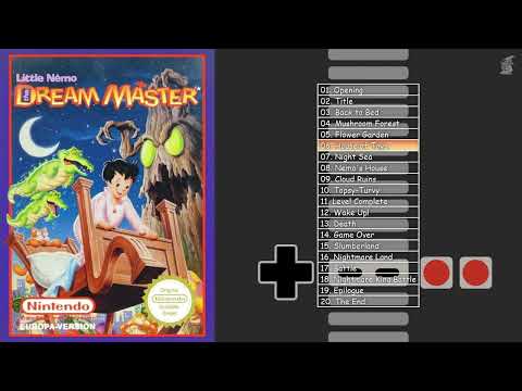 Little Nemo Soundtrack (NES OST, 20 Tracks) The Dream Master