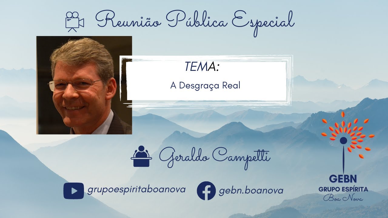 Reunião Pública GEBN  - " A Desgraça Real"