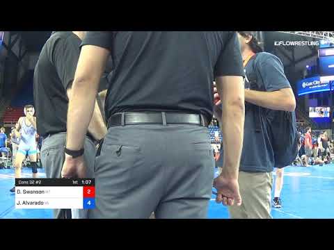 152 Lbs Cons 32 2 Dougie Swanson Montana Vs Jesse Alvarado Virginia