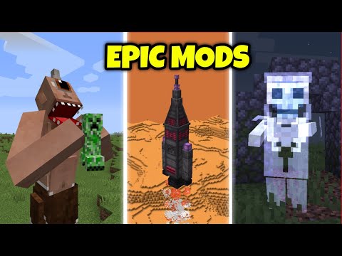 Top 5 *EPIC* MODS in Minecraft That Will Blow Your Mind