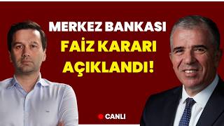Merkez Bankası Faiz Kararı Açıklandı! Canlı Yayın | Ali Ağaoğlu